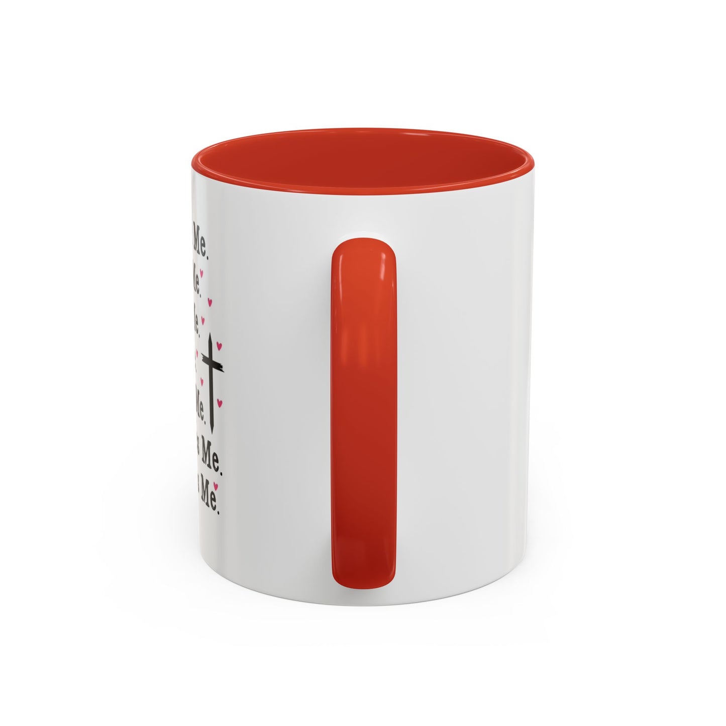 Copy of Coffee Mug — "God Designed Me, Created Me, Loves Me" Faith Prayer Accent Mug (11/15 oz)
