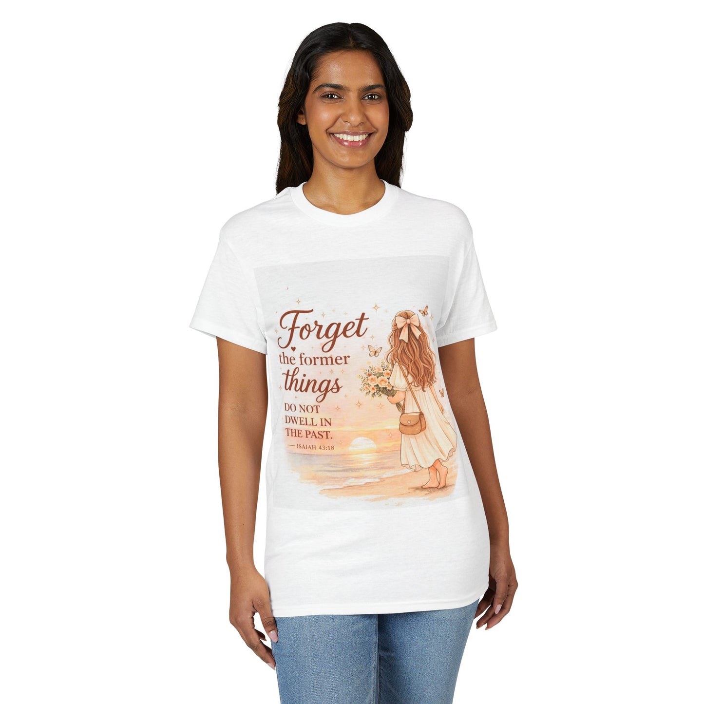 Forget the Former Things T-Shirt — Inspirational Christian Verse Tee