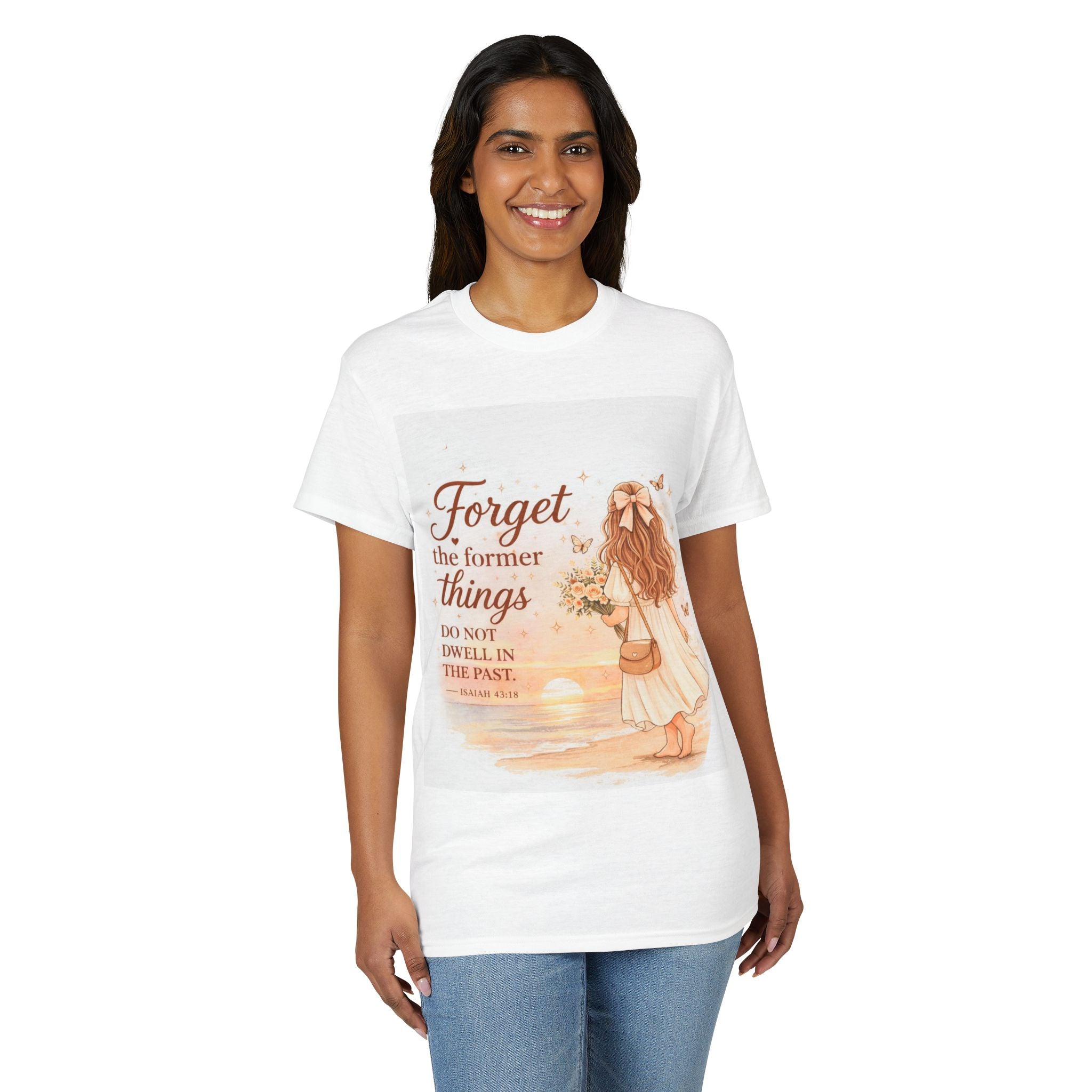 Forget the Former Things T-Shirt — Inspirational Christian Verse Tee