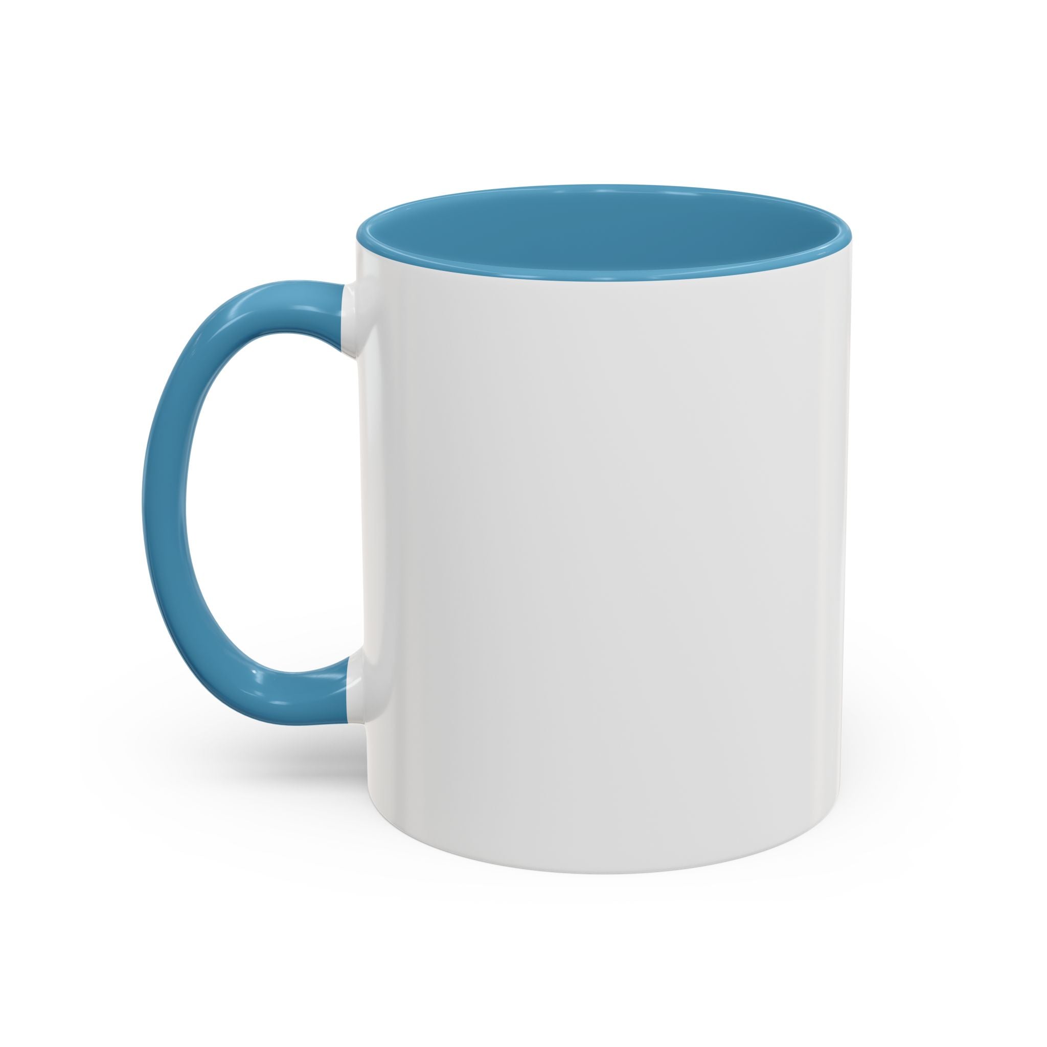 Coffee Mug — "God Designed Me, Created Me, Loves Me" Faith Prayer Accent Mug (11/15 oz)