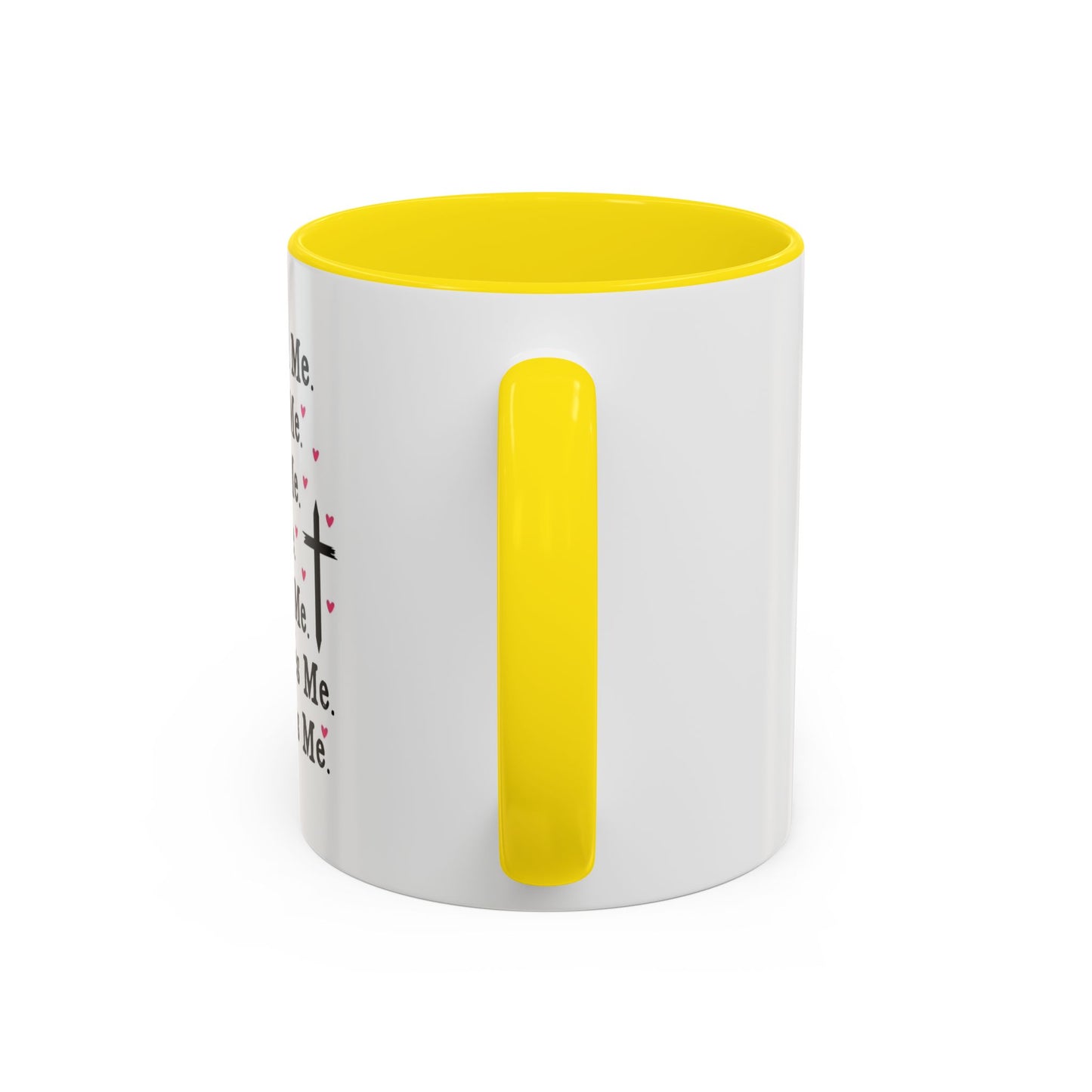 Copy of Coffee Mug — "God Designed Me, Created Me, Loves Me" Faith Prayer Accent Mug (11/15 oz)